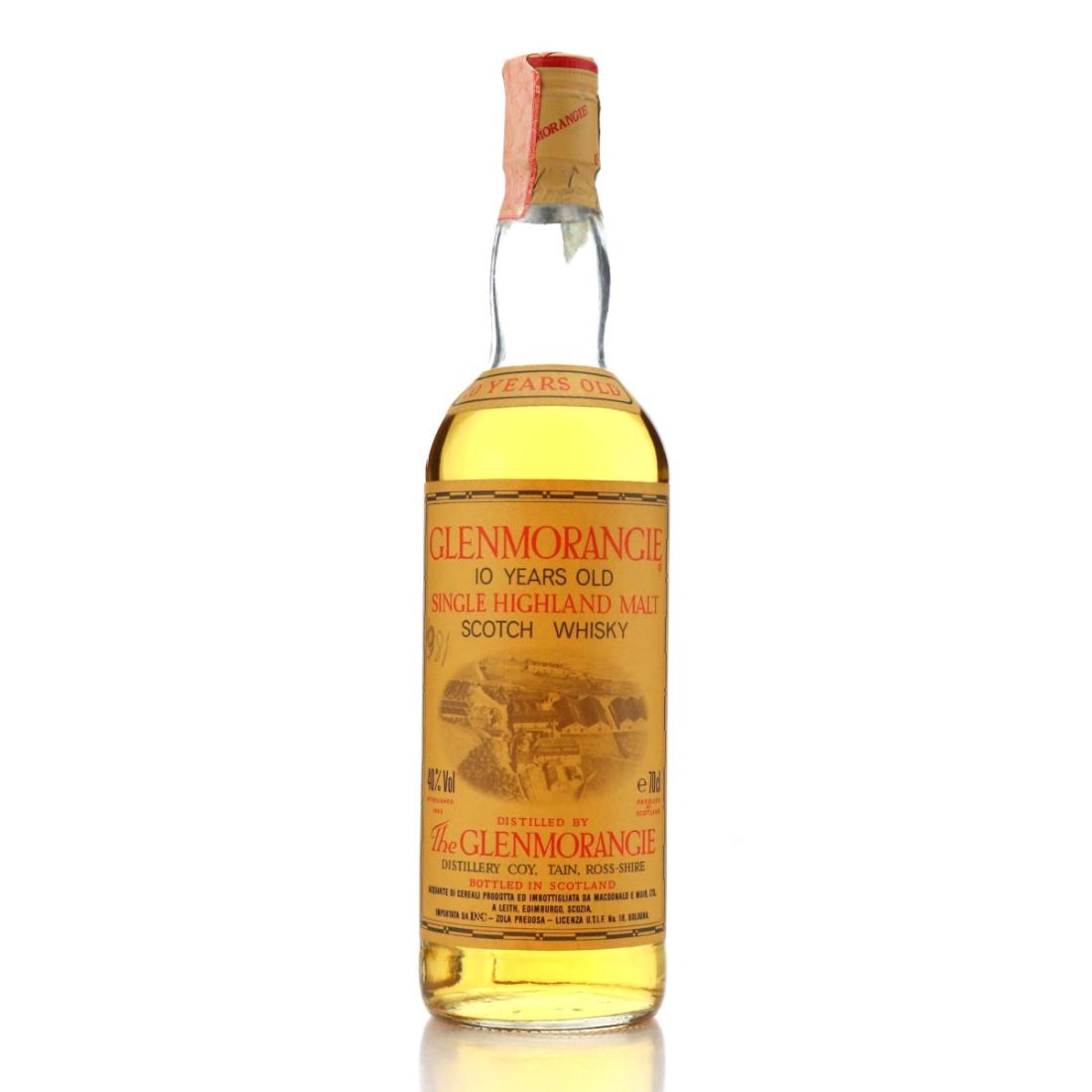 Glenmorangie 10 1980s D C Import