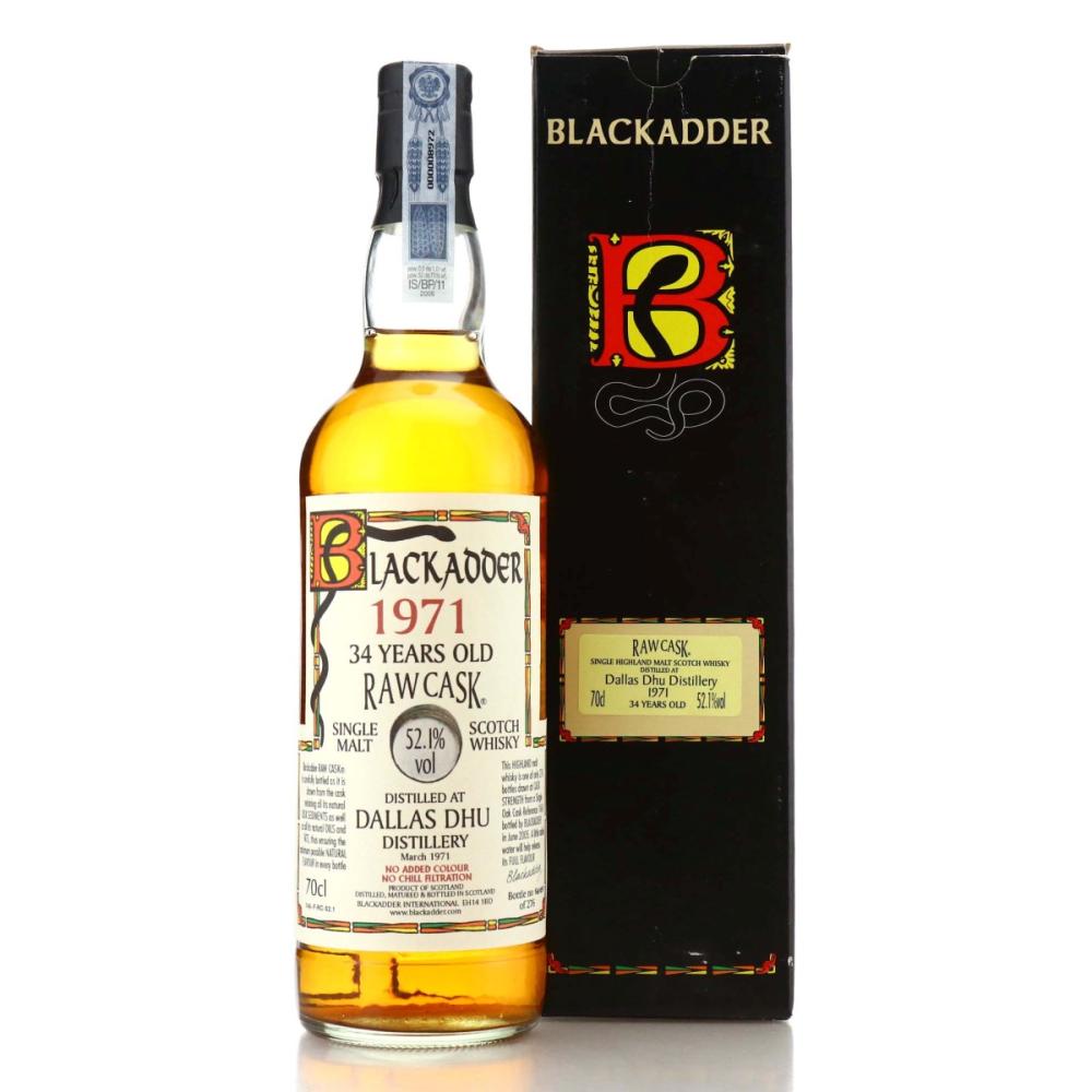 Dallas Dhu 1971 Blackadder 34 Year Old Raw Cask #1060