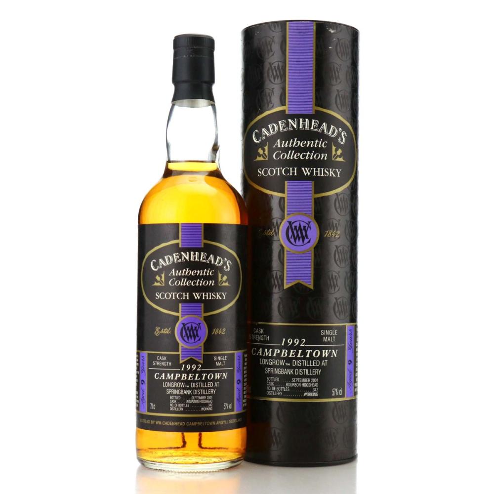 Longrow 1992 Cadenhead's 9 Year Old 
