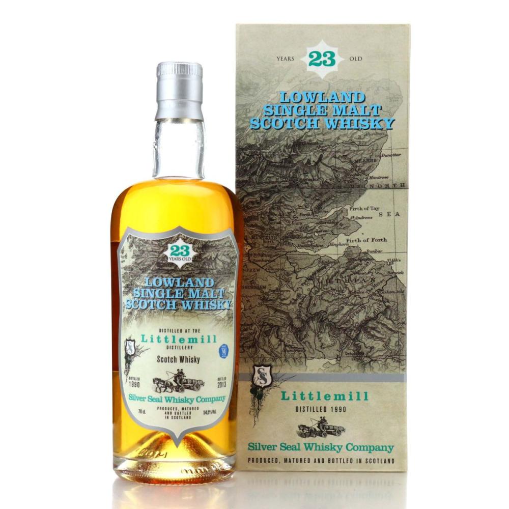 Littlemill 1990 Silver Seal 23 Year Old #33 / Whisky Antique
