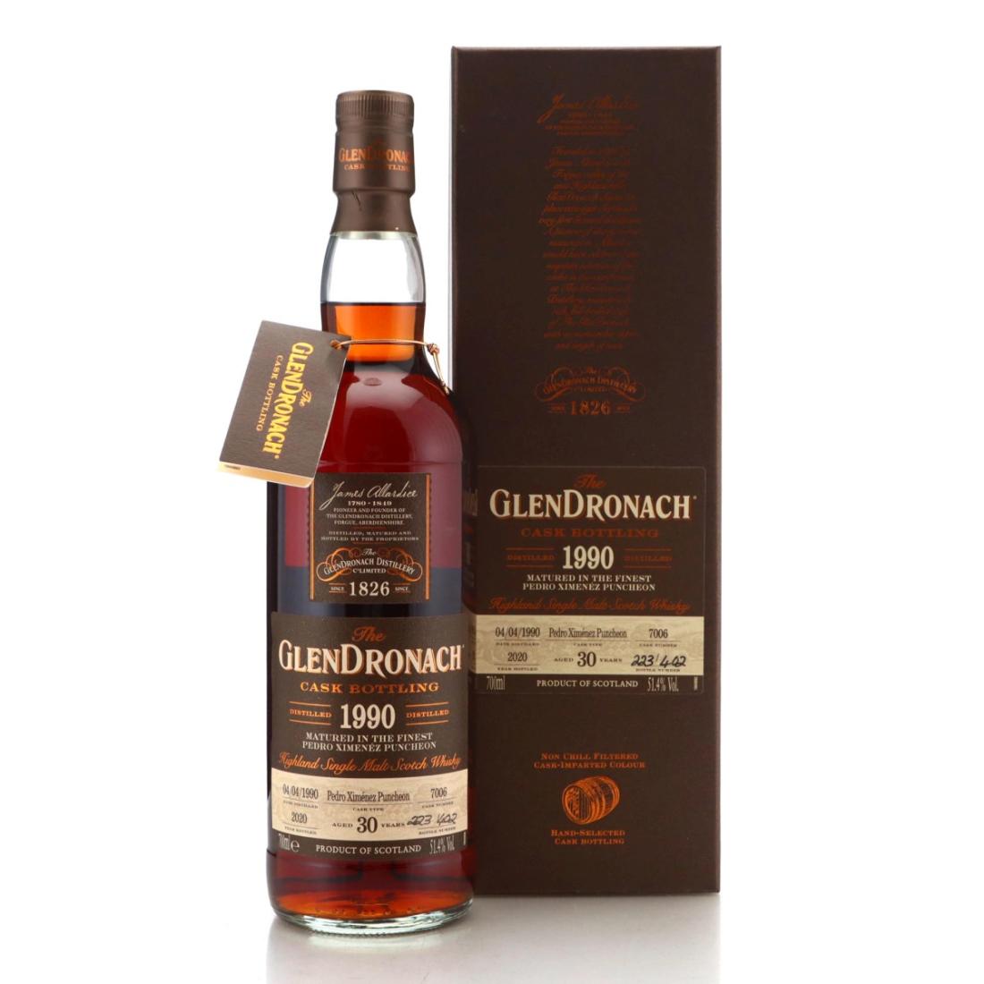 Glendronach 1990 Cask Bottling 30