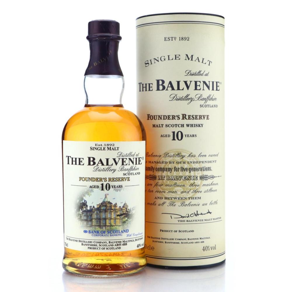 Balvenie 10 Year Old Founder's Reserve / Bank of Scotland