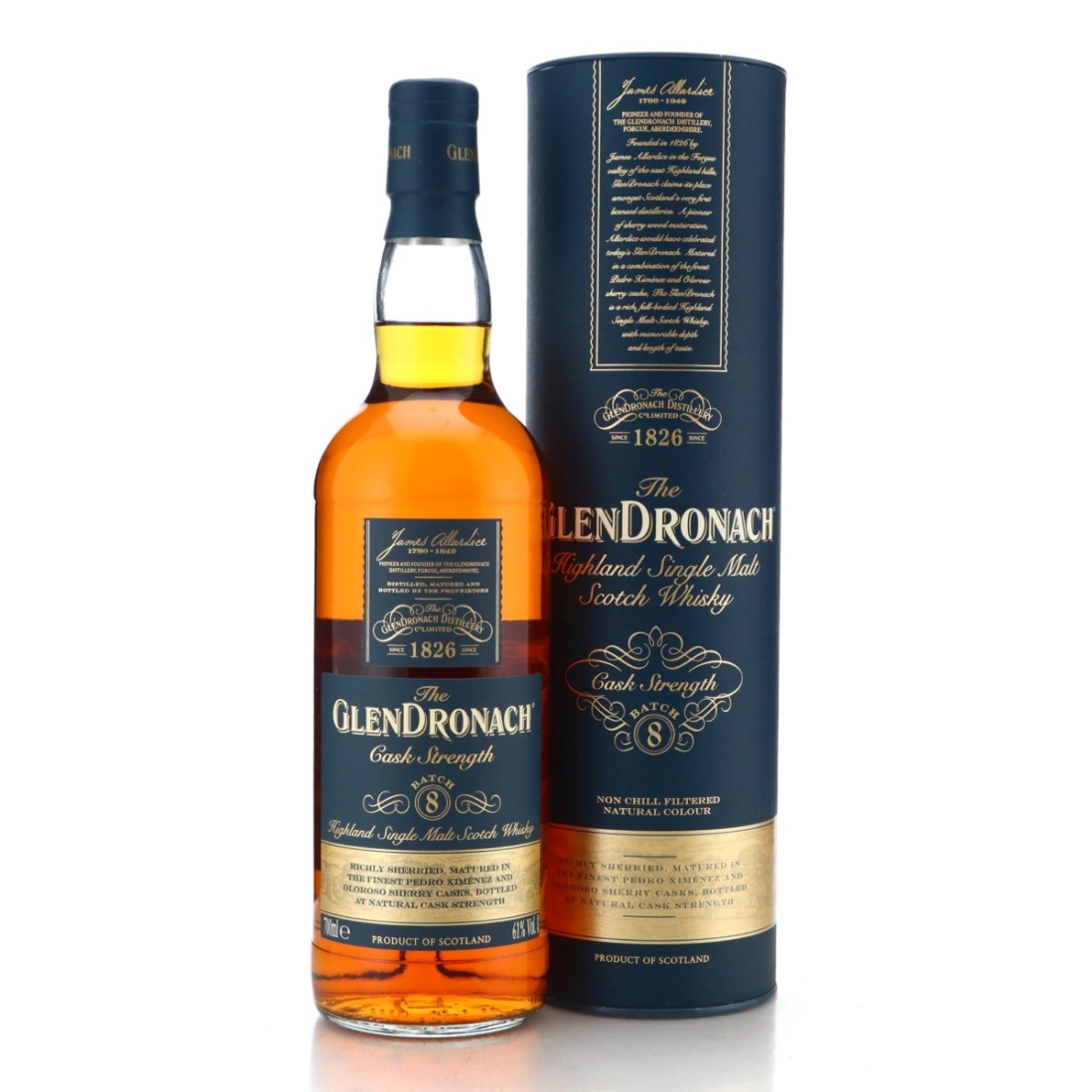 Image for Glendronach Cask Strength Batch #8