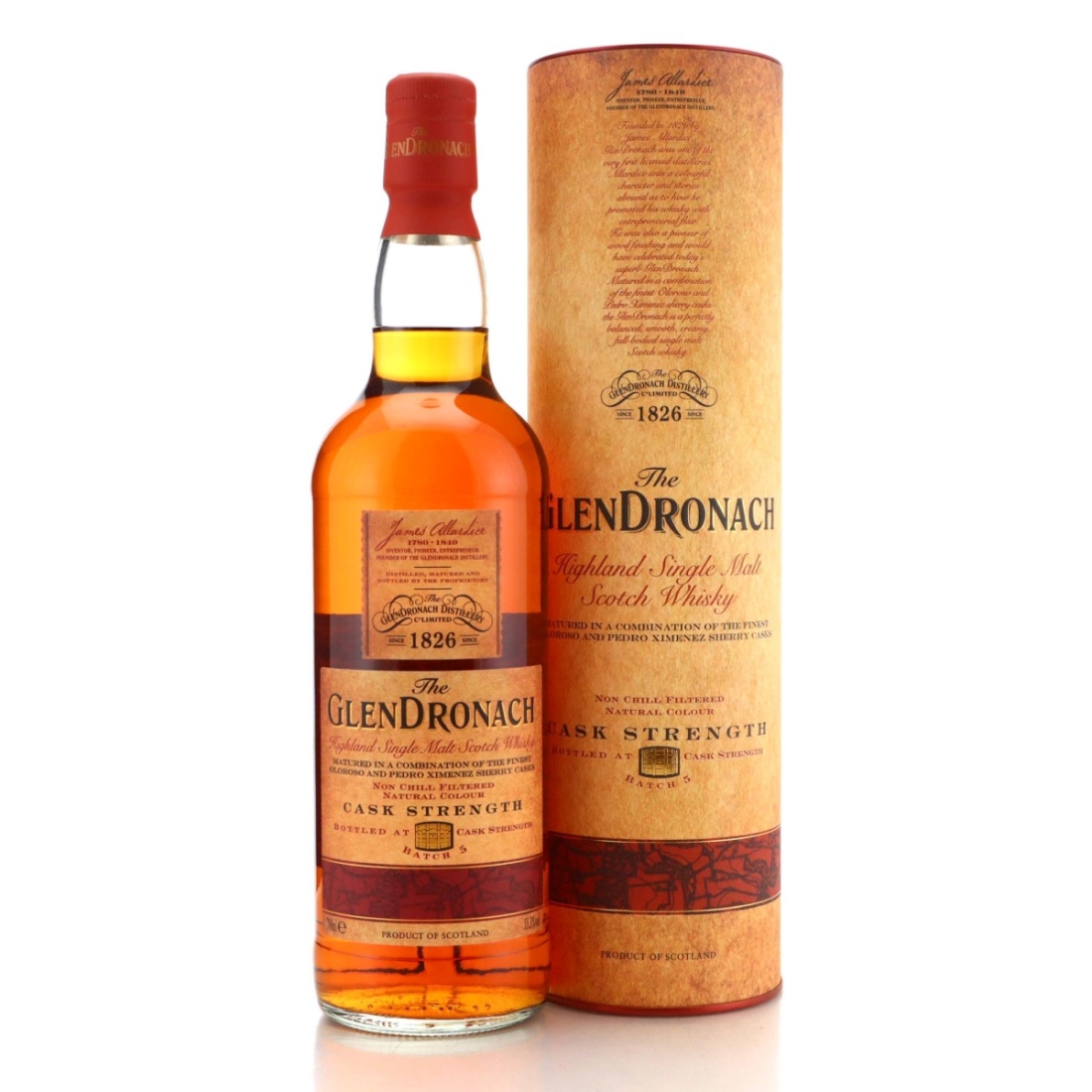 Image for Glendronach Cask Strength Batch #5