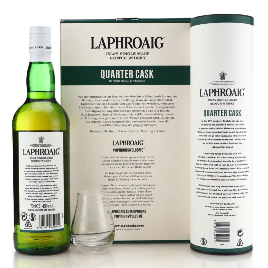 Image for Laphroaig Quarter Cask Gift Pack