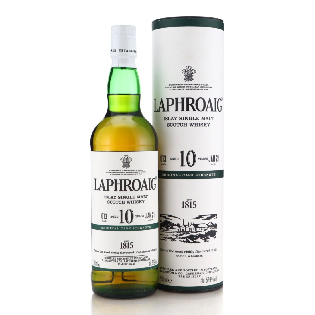 Image for Laphroaig 10 Year Old Cask Strength Batch #013