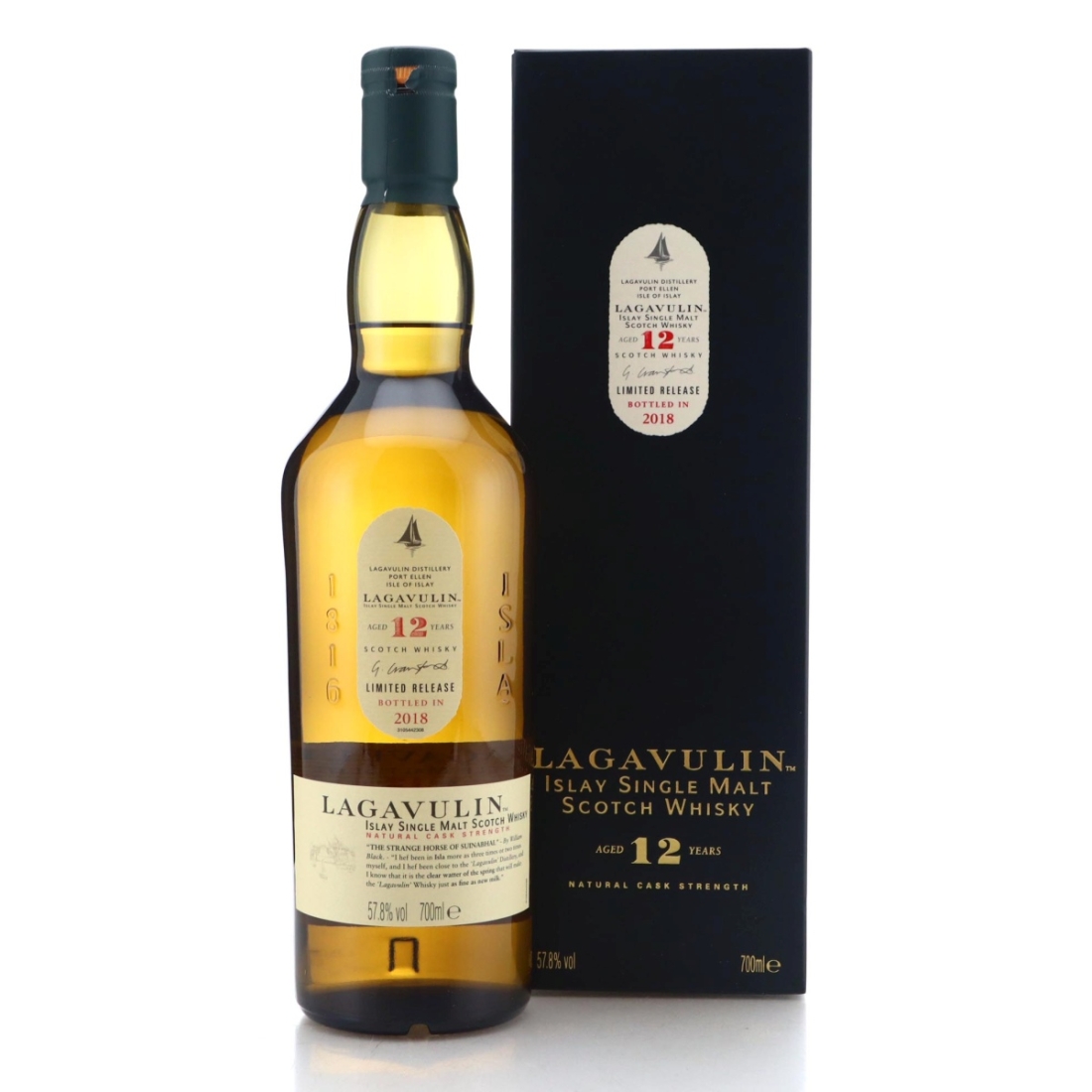 Image for Lagavulin 12 Year Old Cask Strength 2018 Release