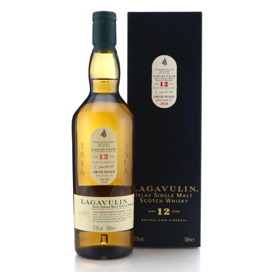 Image for Lagavulin 12 Year Old Cask Strength 2018 Release