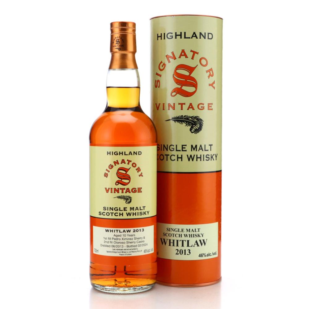 Whitlaw 2013 Signatory Vintage 10 Year Old