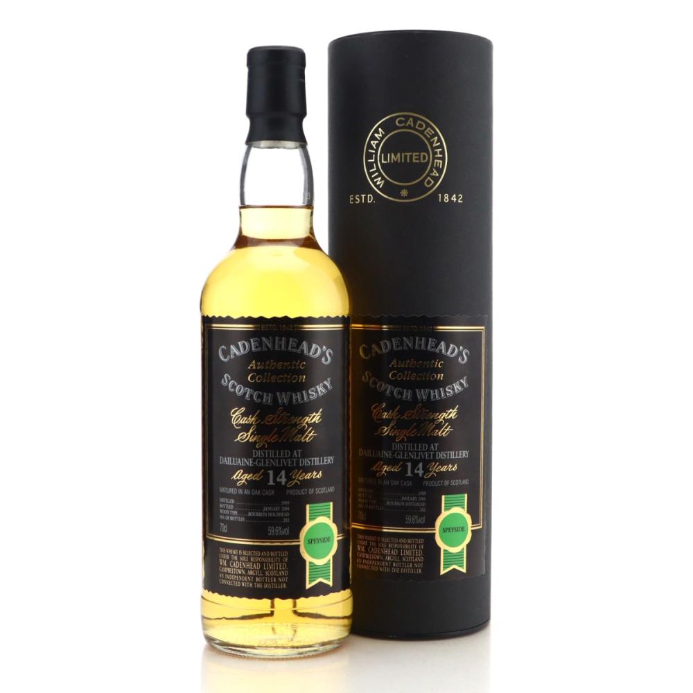 Dailuaine 1989 Cadenhead's 14 Year Old
