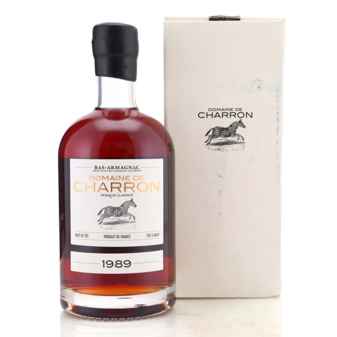 Domaine de Charron Bas-Armagnac 28 Year Old, Oak Cask, Cask #31, 2017, 47.3% whisky bottle