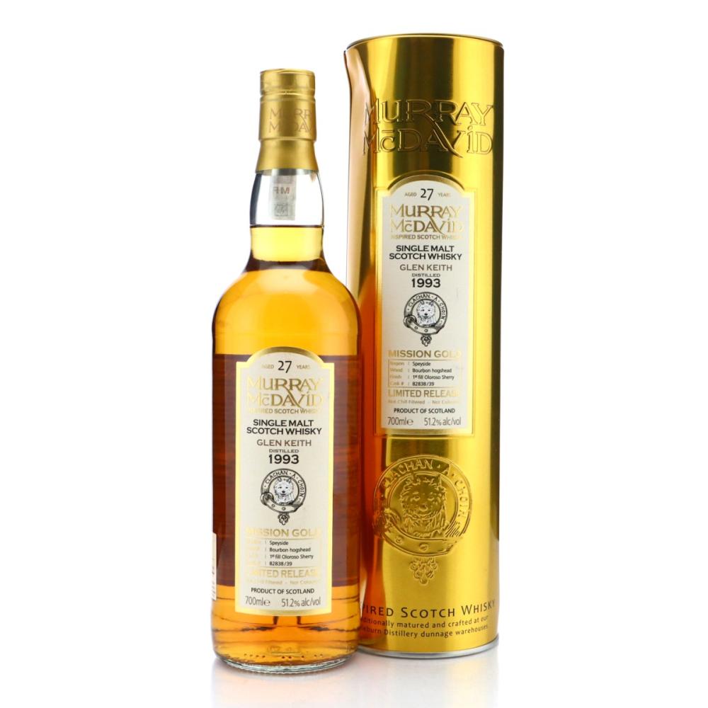 Glen Keith 1993 Murray McDavid 27 Year Old Mission Gold