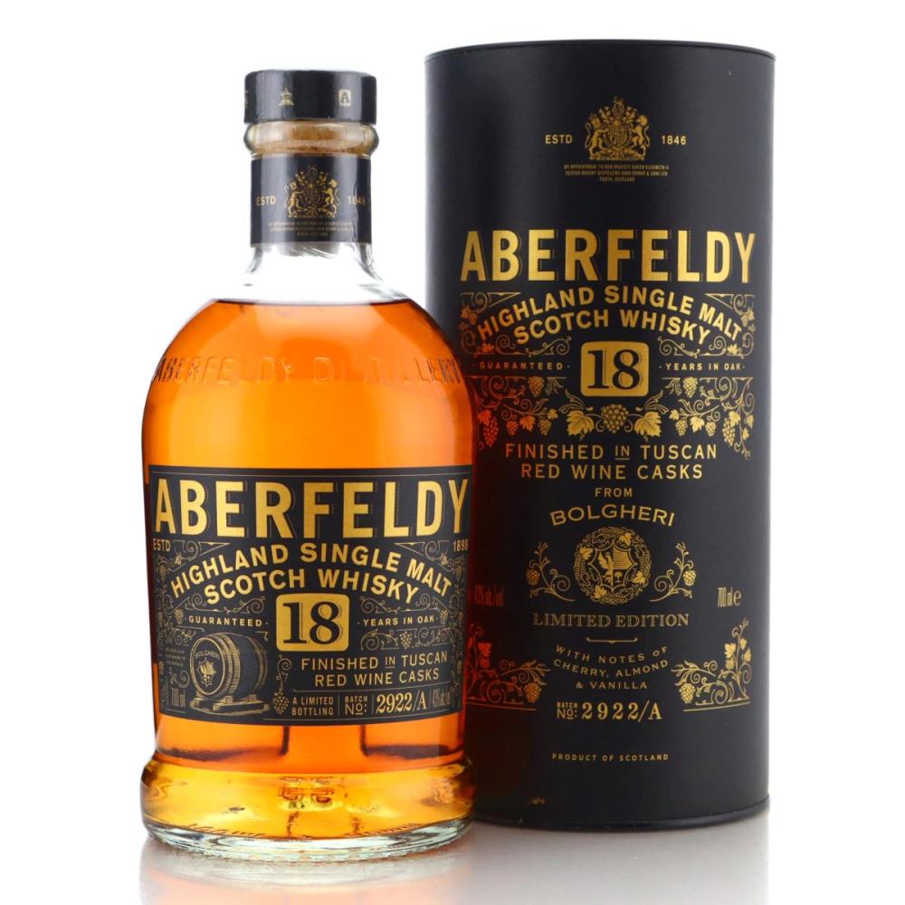 Image for Aberfeldy 18 Year Old Tuscan Red Wine Finish Batch #2922/A