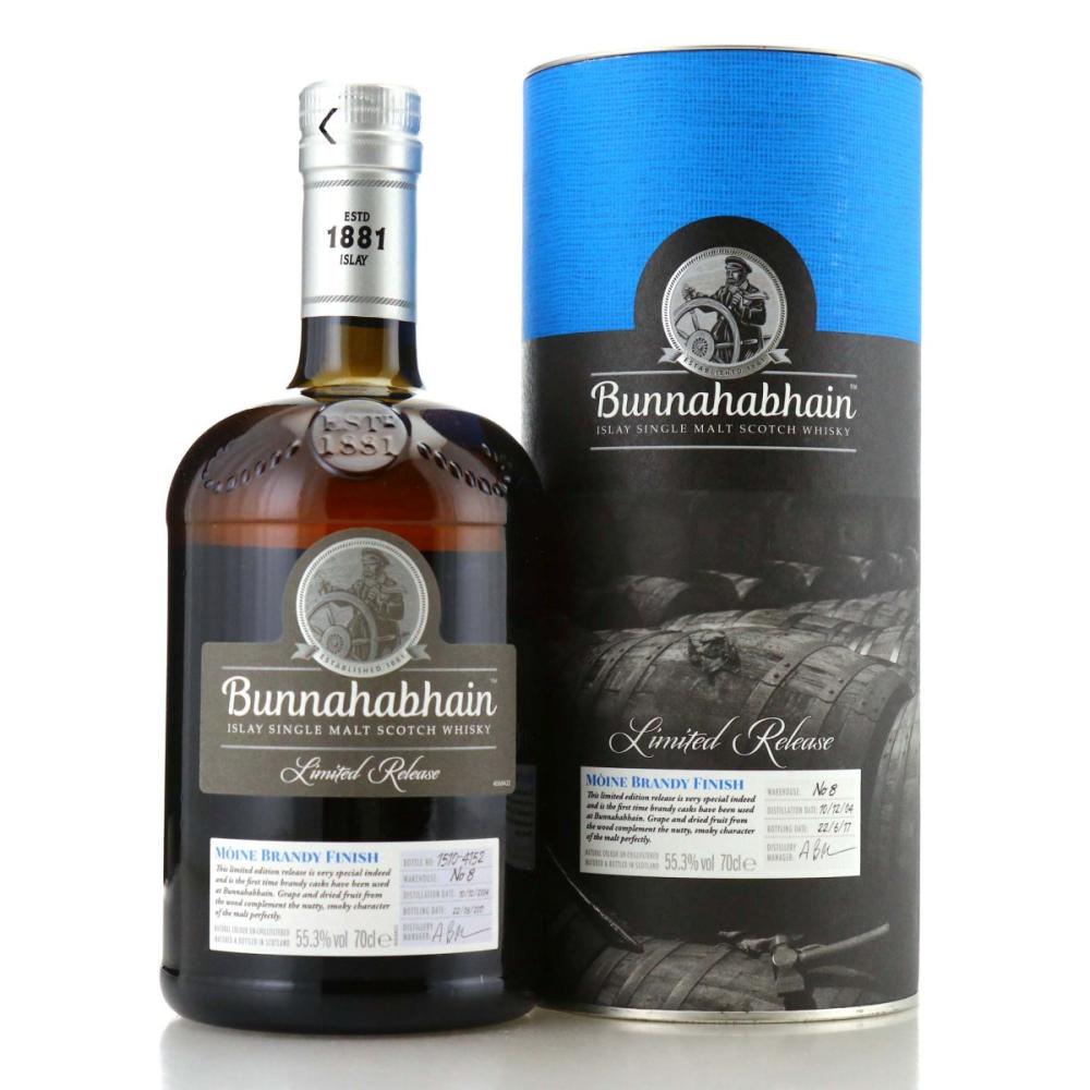 Bunnahabhain Mòine 2004 Brandy Finish 12 Year Old