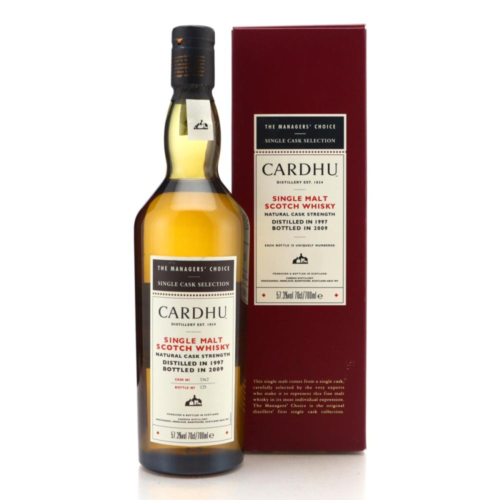 Cardhu 1997 Managers' Choice 11 Year Old #3362