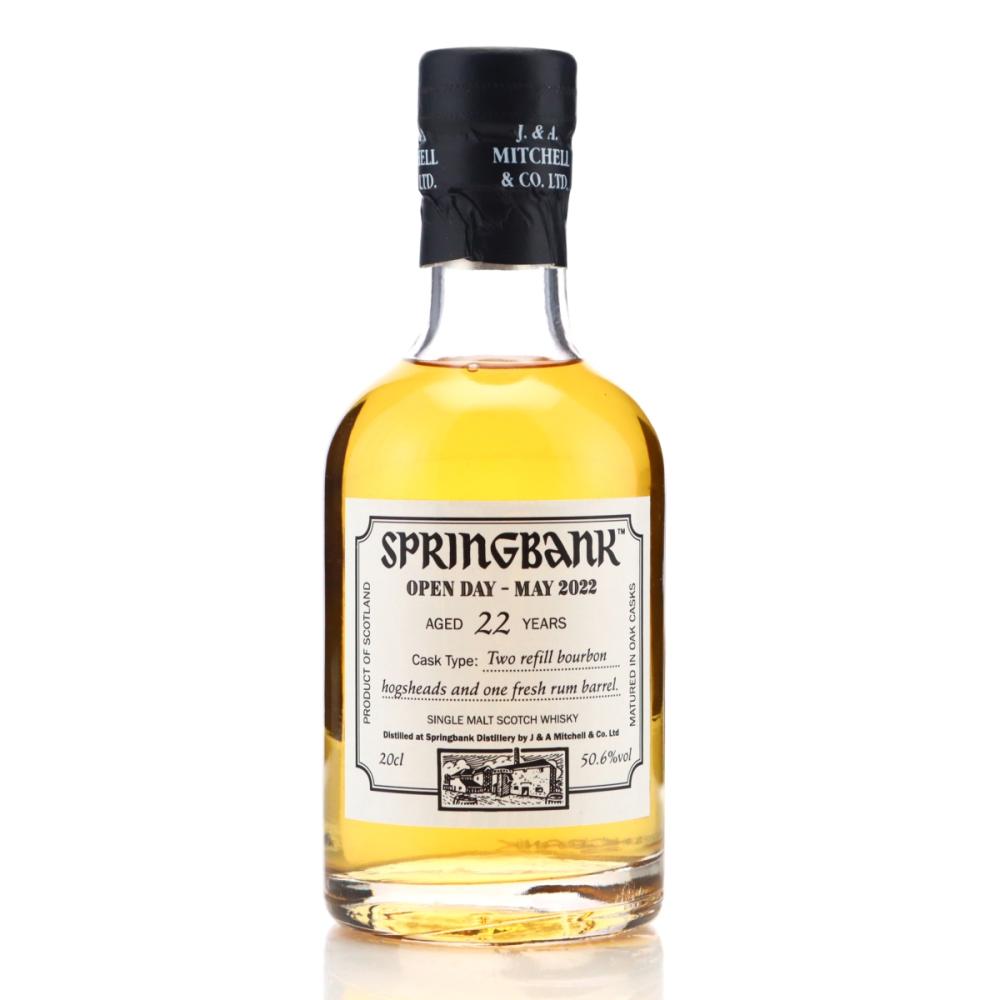 Springbank 22 Year Old Open Day Release 20cl / Campbeltown Malts Festival 2022