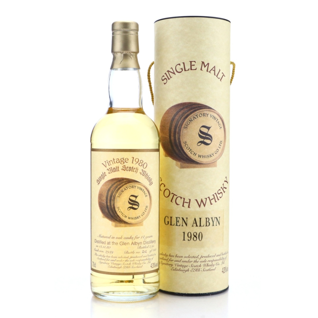 Glen Albyn 1980 Signatory Vintage 14 Year Old #2949