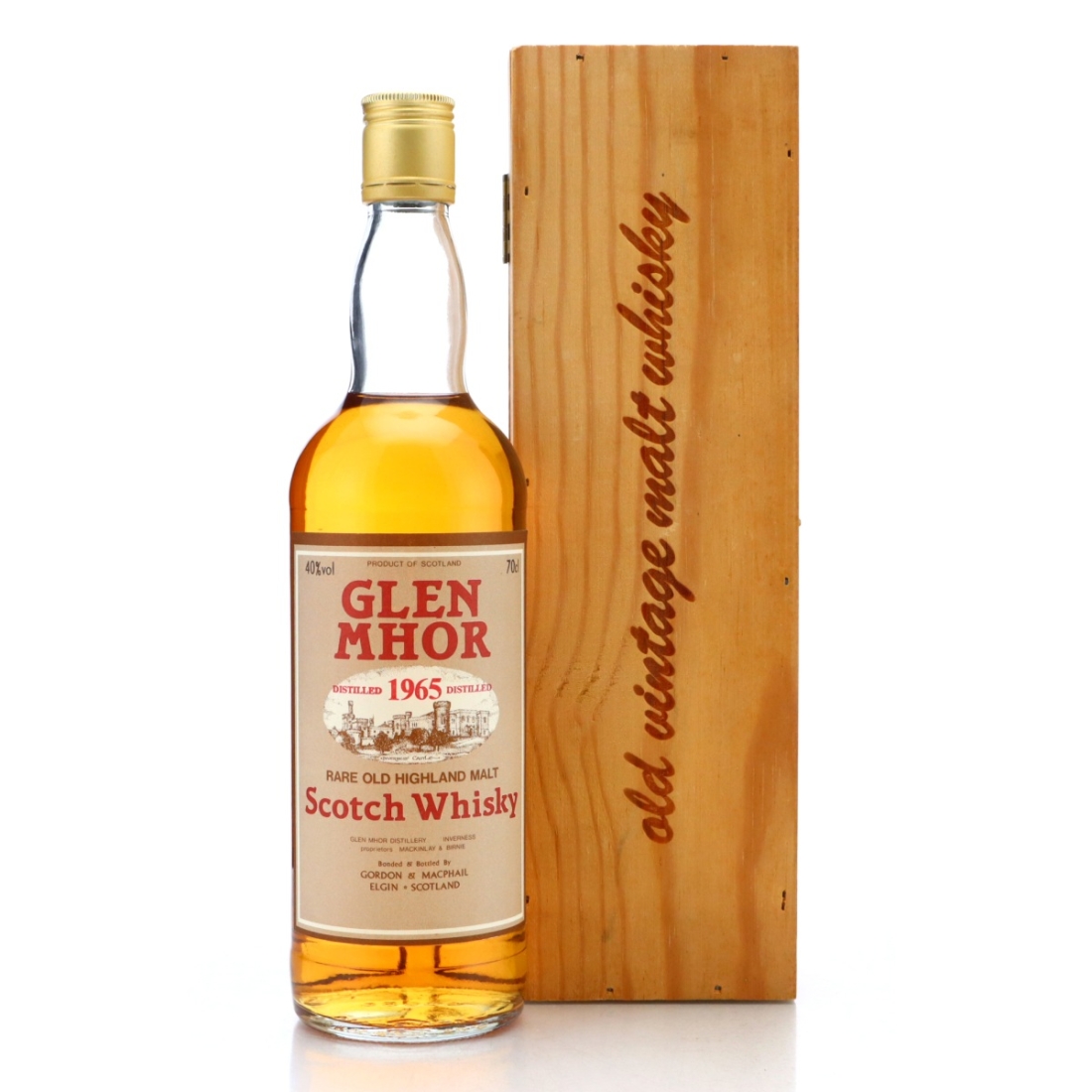 Glen Mhor 1965 Gordon and MacPhail bottled 1991