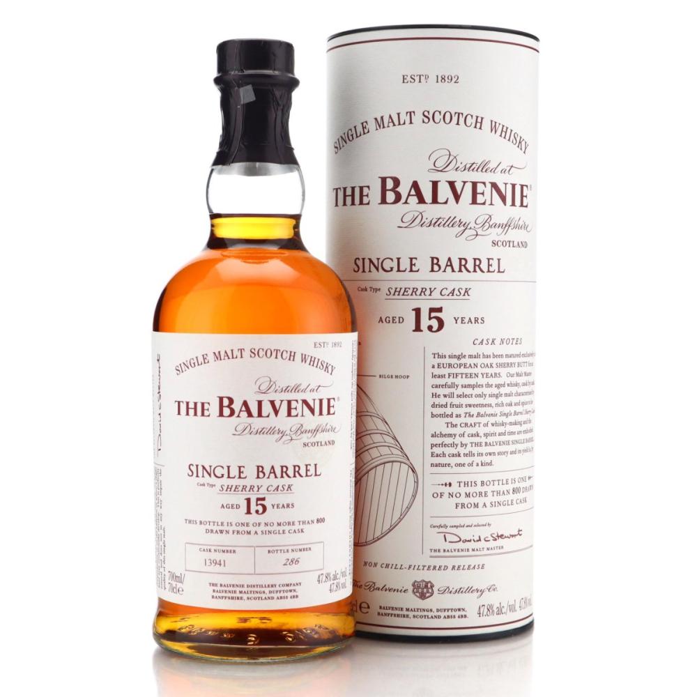 Balvenie 15 Year Old Sherry Cask Single Barrel #13941