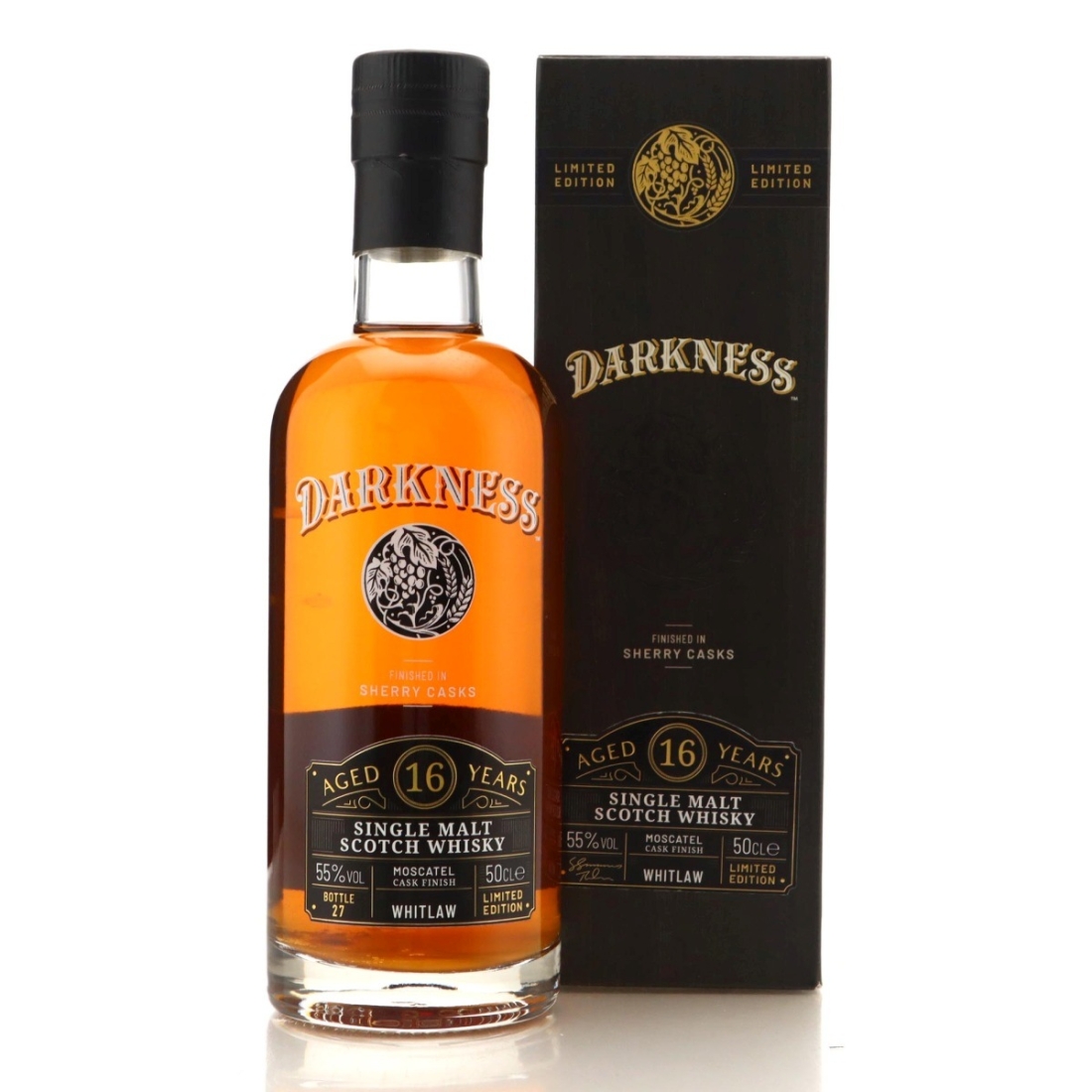 Image for Whitlaw 16 Year Old The Darkness 50cl