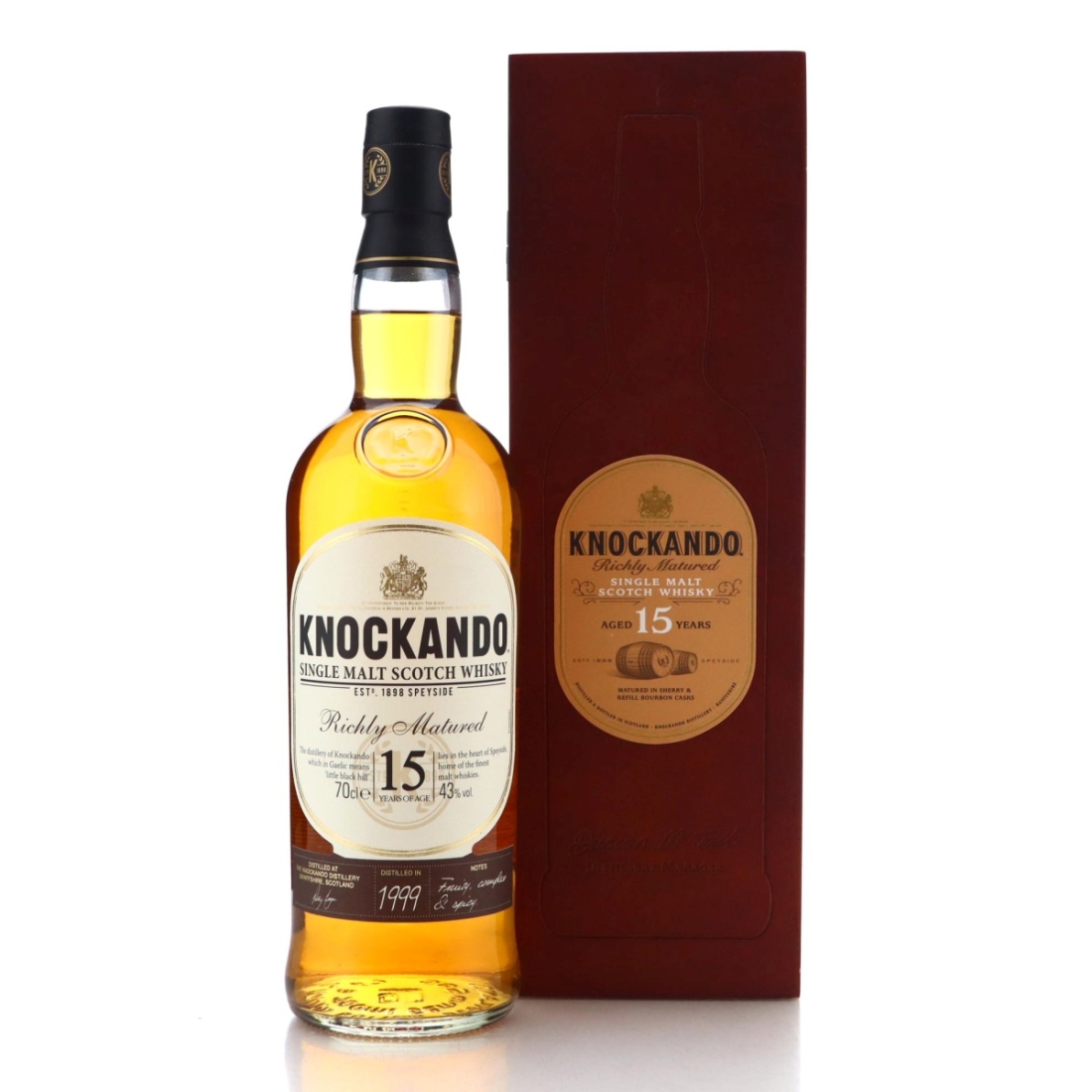 Knockando 1999 Richly Matured 15 Year Old