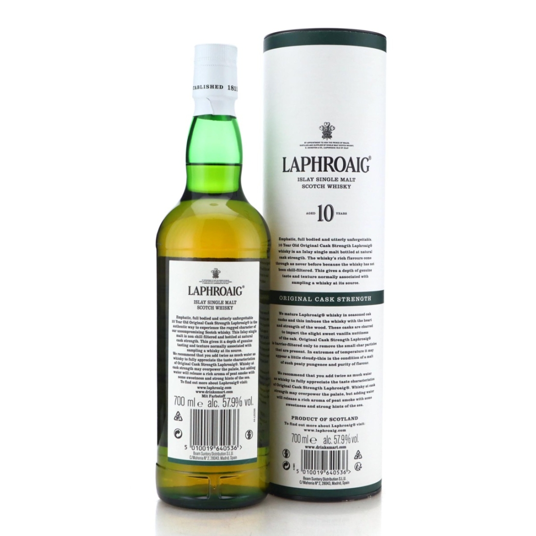Image for Laphroaig 10 Year Old Cask Strength Batch #013