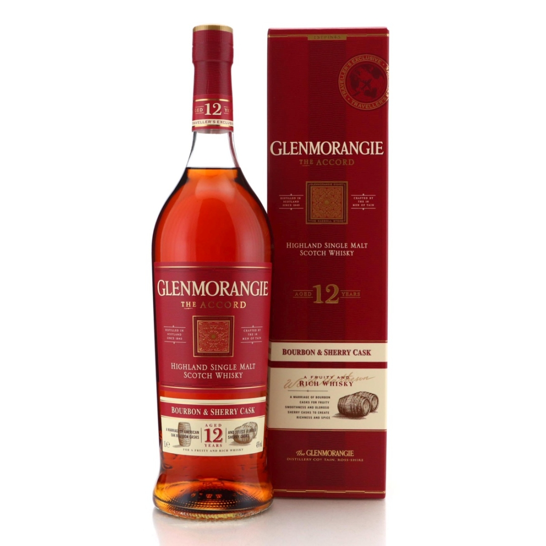 Image for Glenmorangie 12 Year Old The Accord 1 Litre