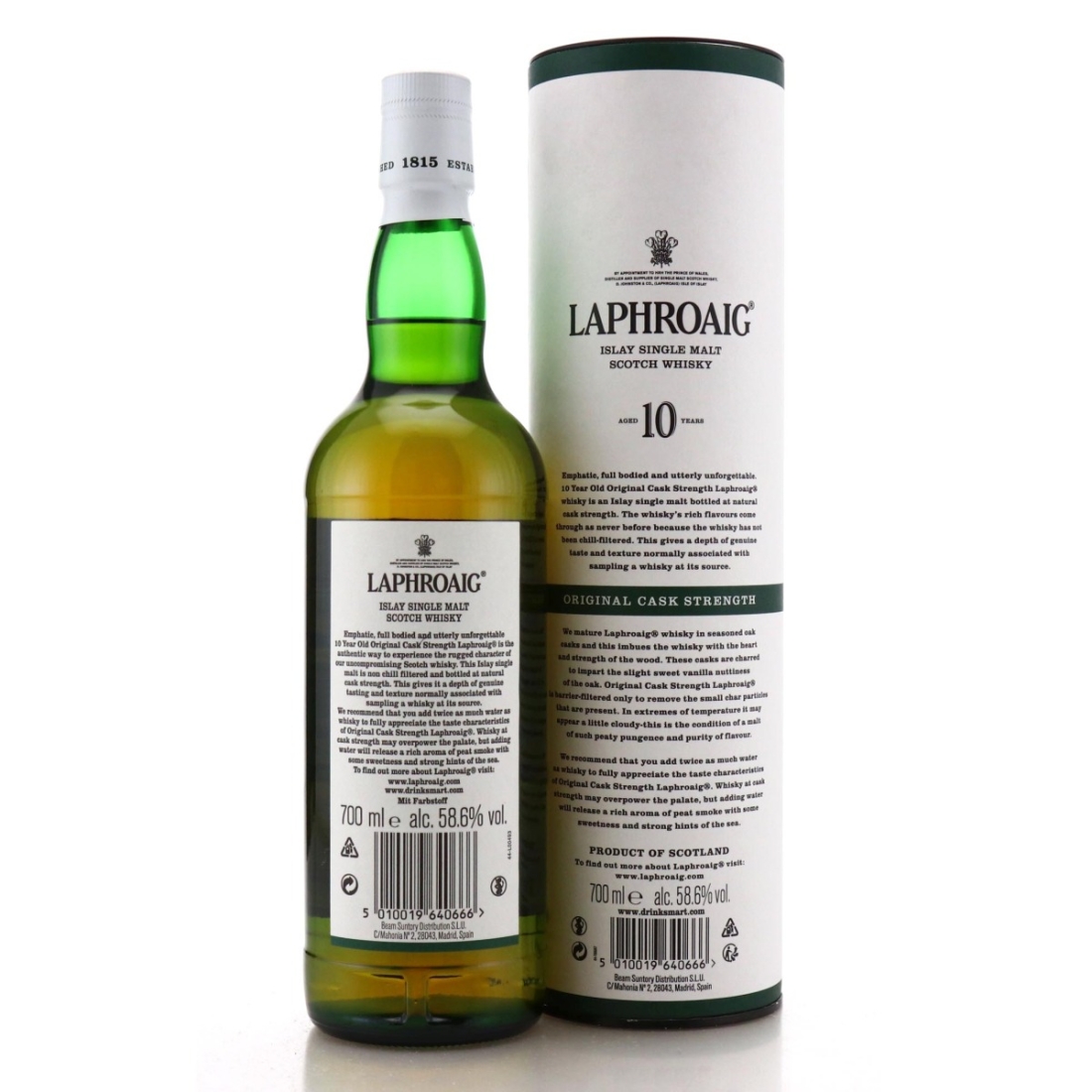 Image for Laphroaig 10 Year Old Cask Strength Batch #014