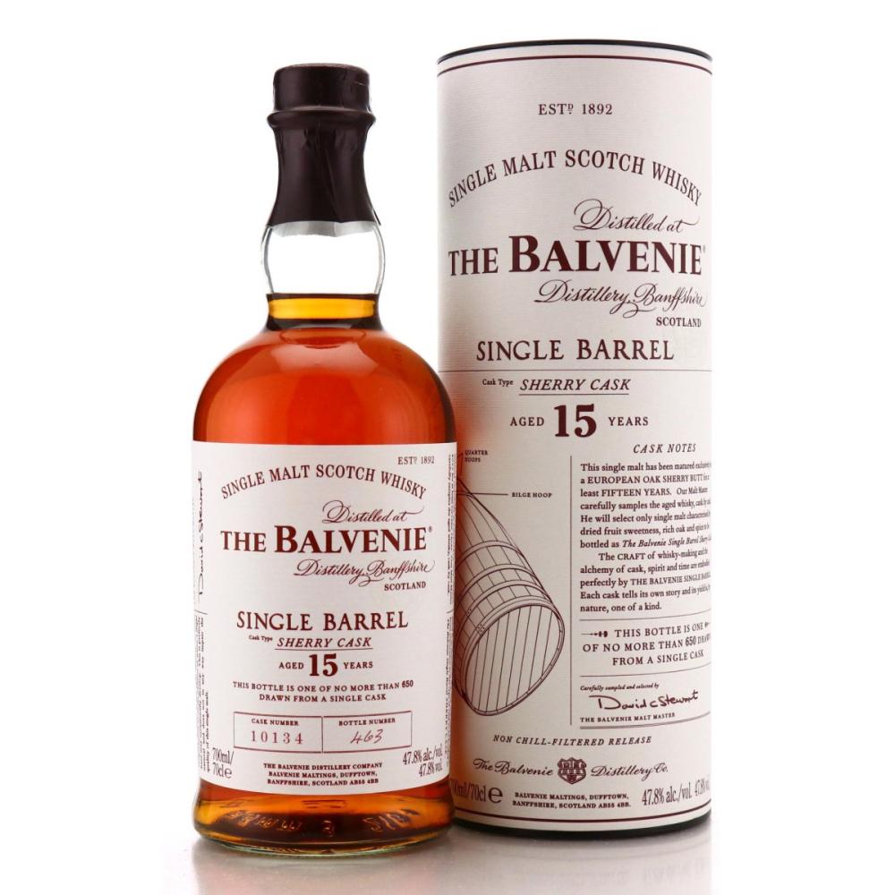 Image for Balvenie 15 Year Old Sherry Cask Single Barrel #10134