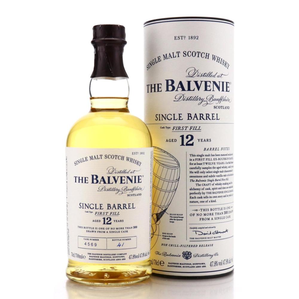 Balvenie 12 Year Old First Fill Single Barrel #4569