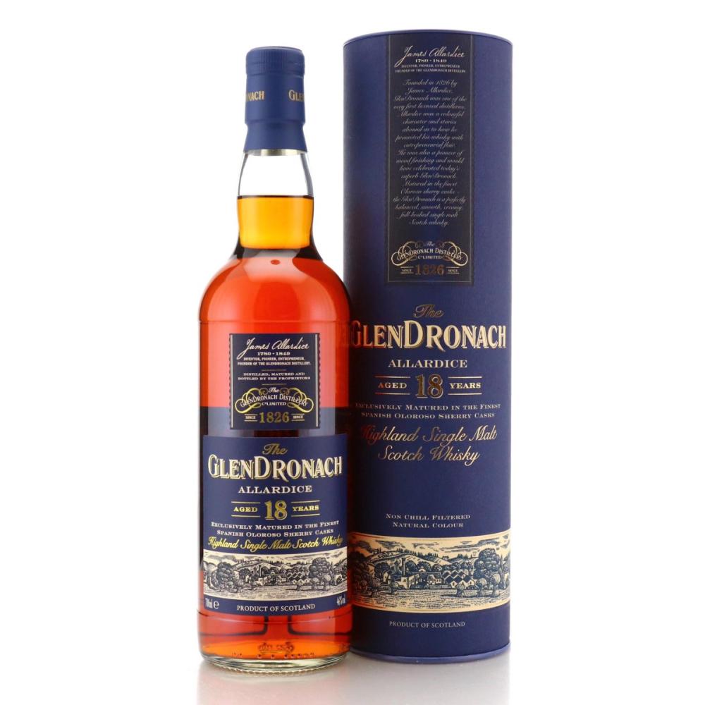 Image for Glendronach 18 Year Old Allardice 2018 Release