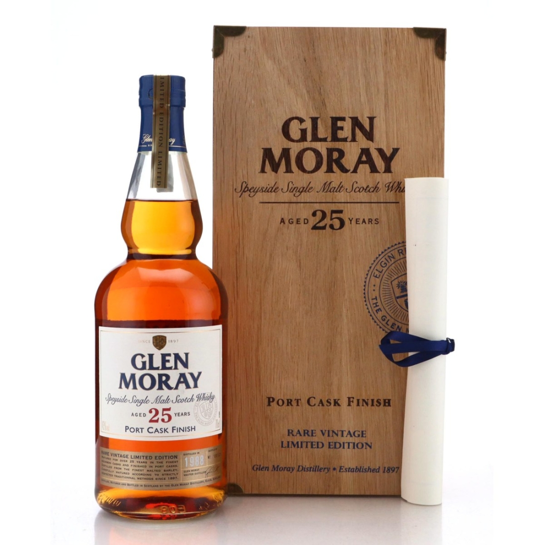 Image for Glen Moray 1988 Port Cask Finish 25 Year Old