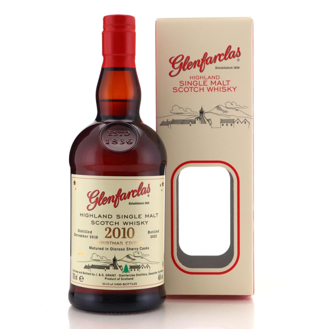 Image for Glenfarclas 2010 Christmas Edition 2022