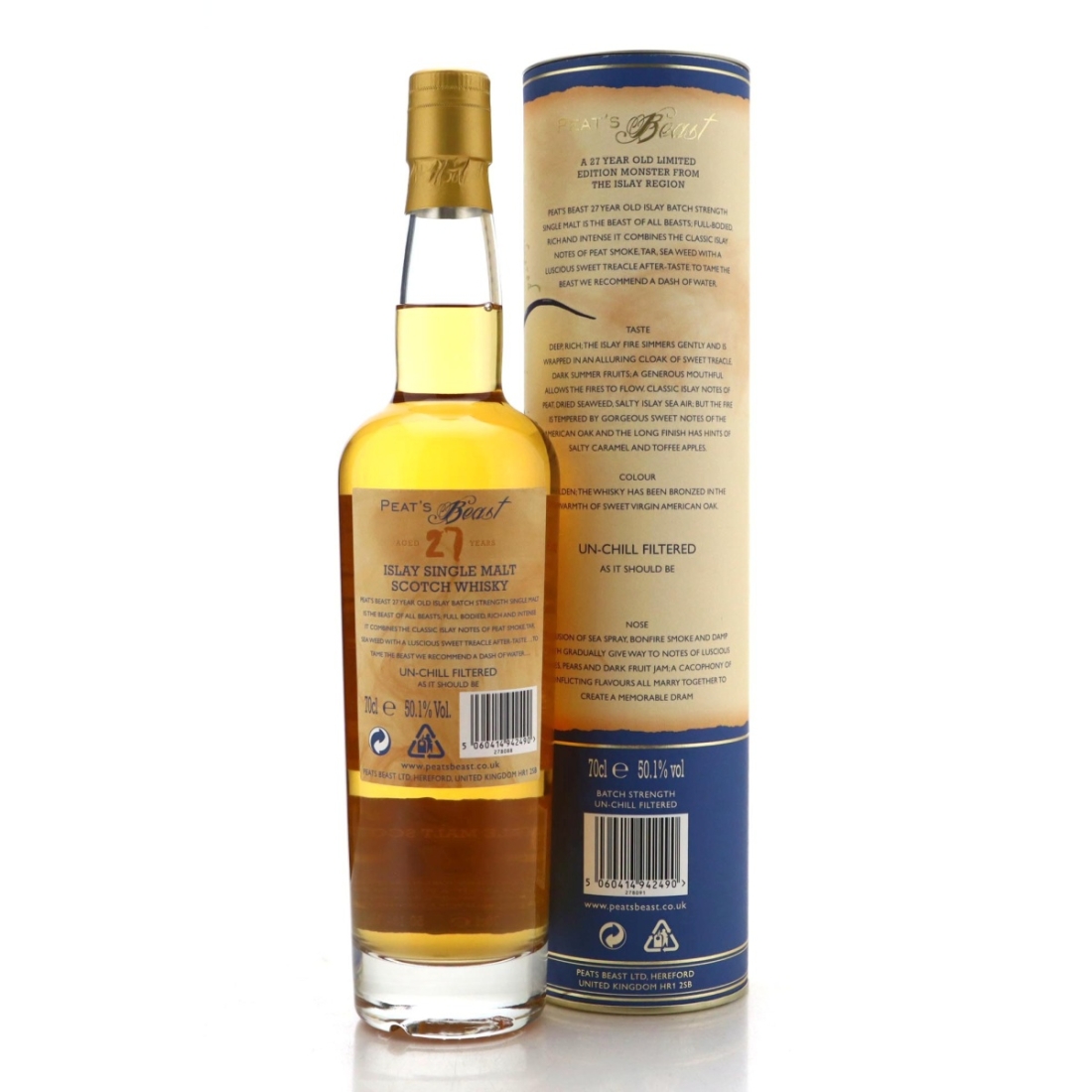 Image for Peat's Beast 27 Year Old Cask Strength Single Malt
