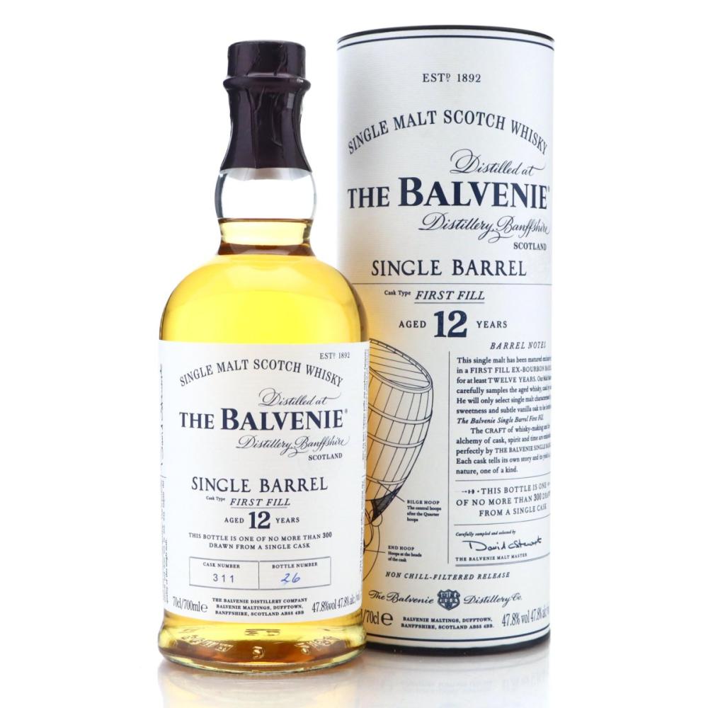 Image for Balvenie 12 Year Old First Fill Single Barrel  #311