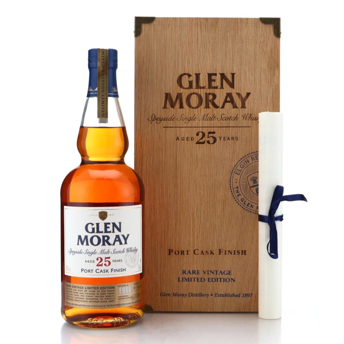 Image for Glen Moray 1988 Port Cask Finish 25 Year Old