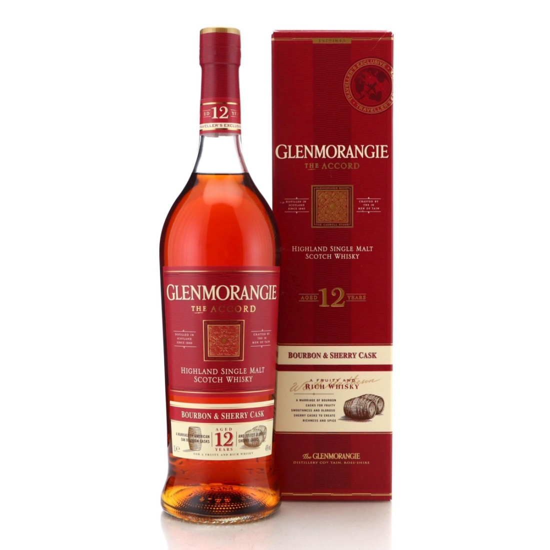 Image for Glenmorangie 12 Year Old The Accord 1 Litre