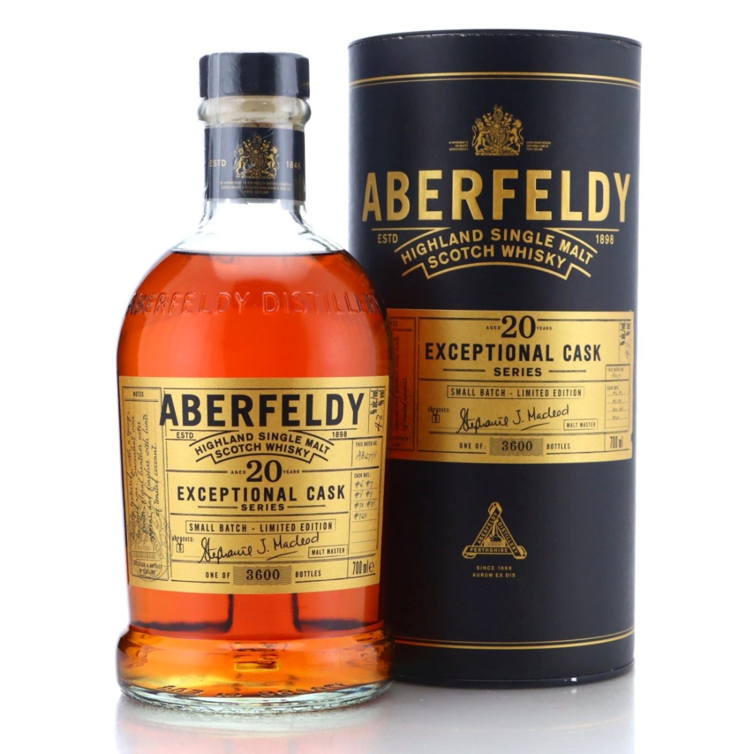 Image for Aberfeldy Exceptional Cask Series 20 Year Old Small Batch #AB2798