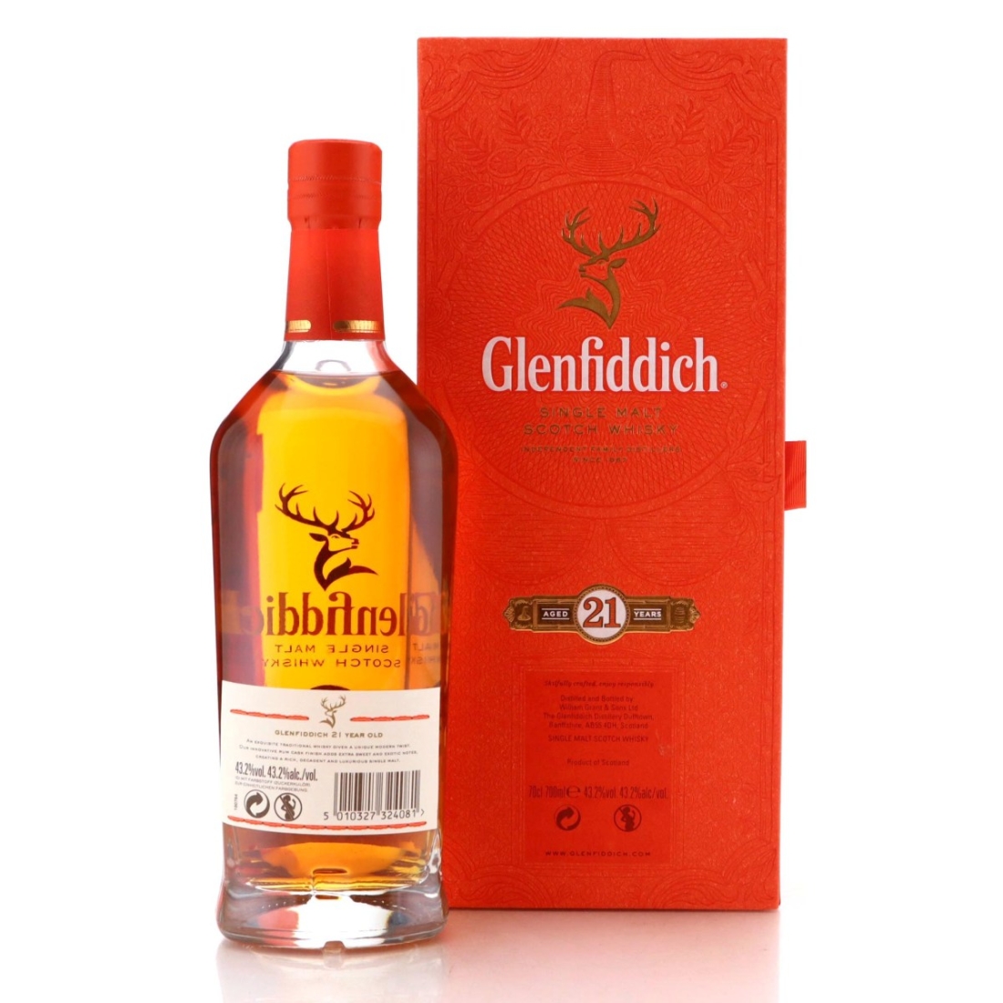 Image for Glenfiddich 21 Year Old Reserva Rum Cask Finish