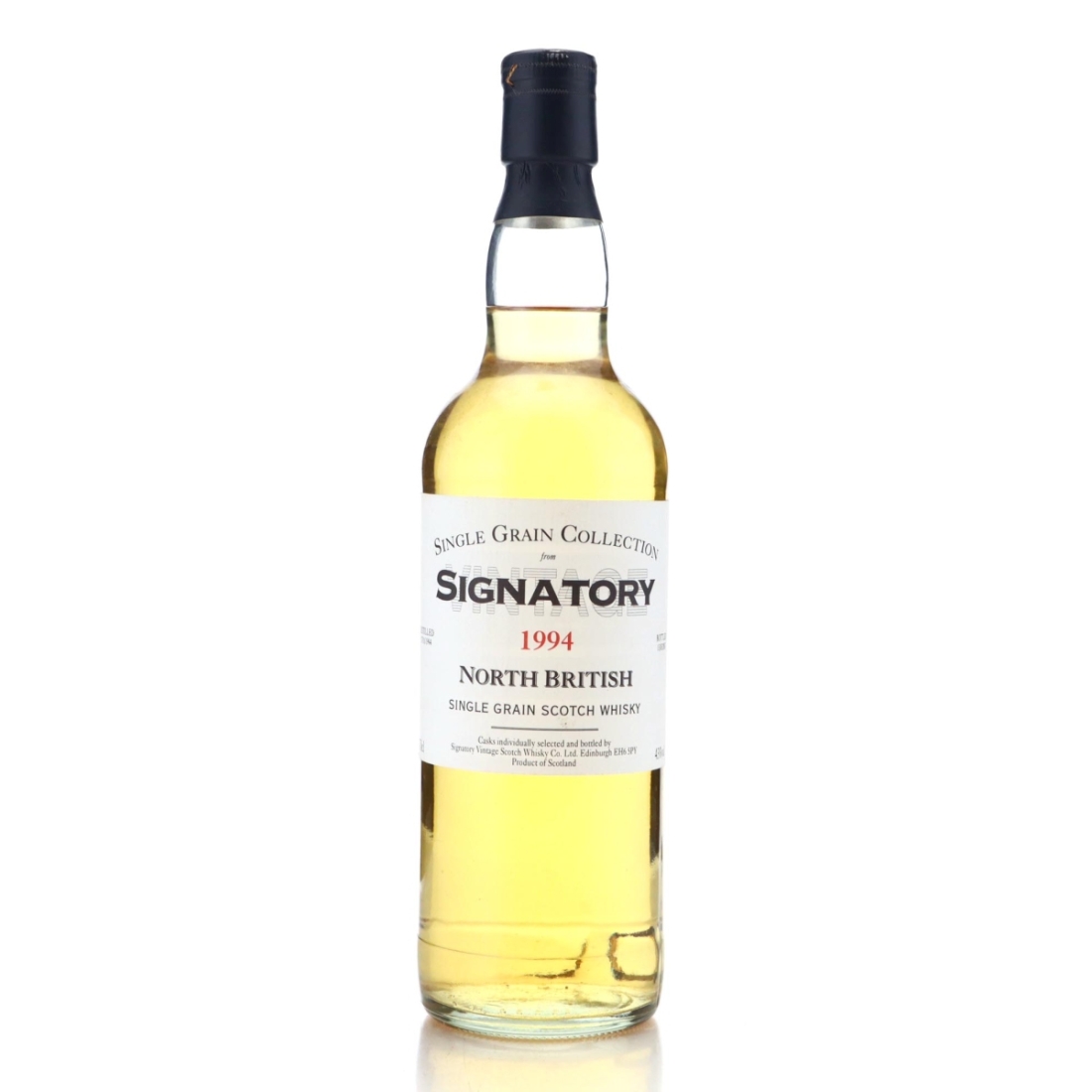 North British 1994 Signatory Vintage 12 Year Old / Single Grain Collection