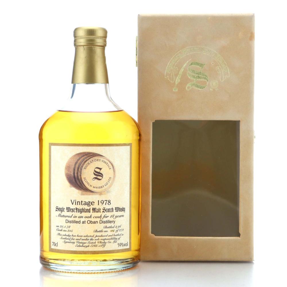 Oban 1978 Signatory Vintage 18 Year Old #215