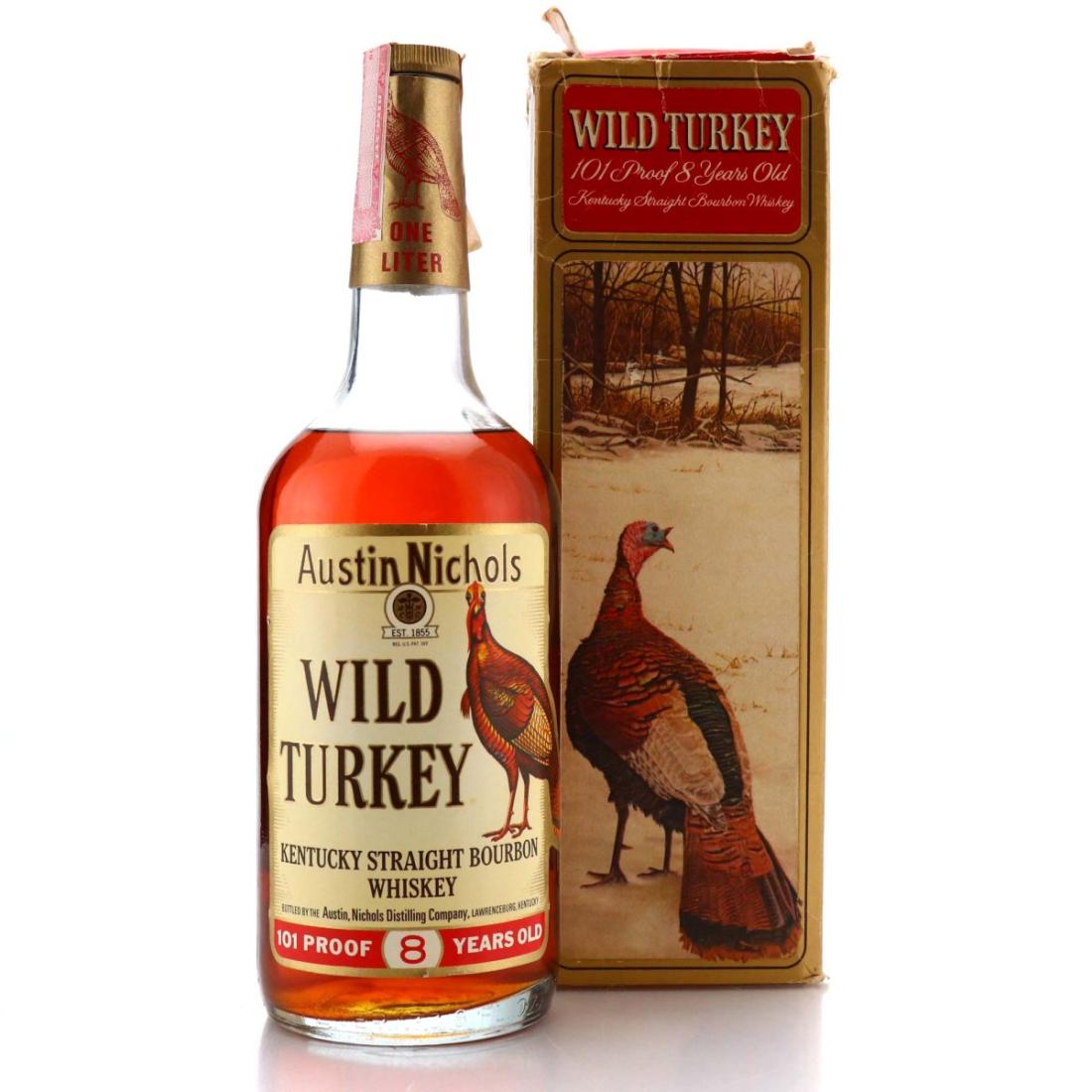 Wild Turkey 8 101 Proof 1979