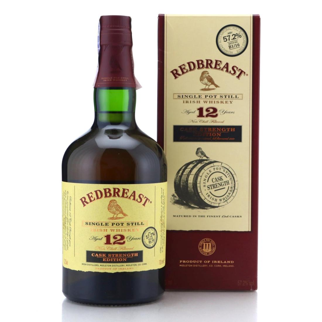 Redbreast 12 Edition Single Pot Still Batch No B1 16