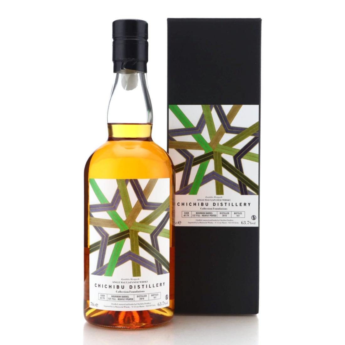 Chichibu 2016 Bourbon Barrel Heavily Peated 6179