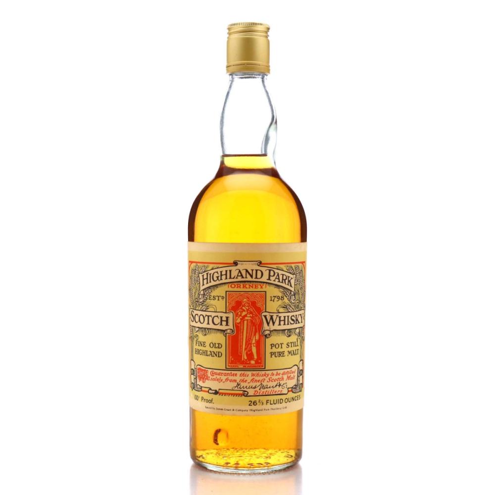 Highland Park Magnus Label 100 Proof 1970s