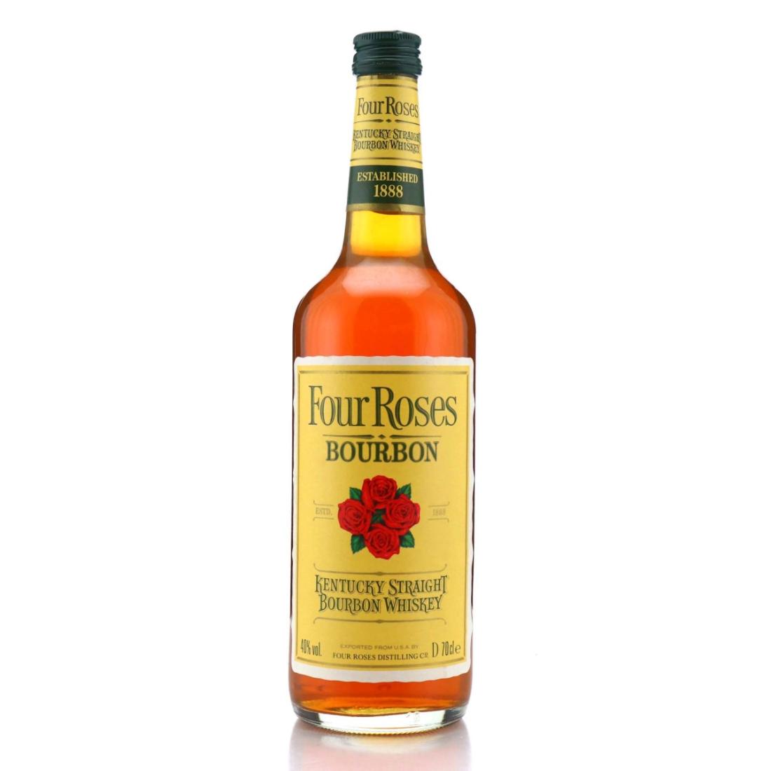 Four Roses 6 Kentucky Straight Bourbon 70cl 1990s Barton Guestier Import