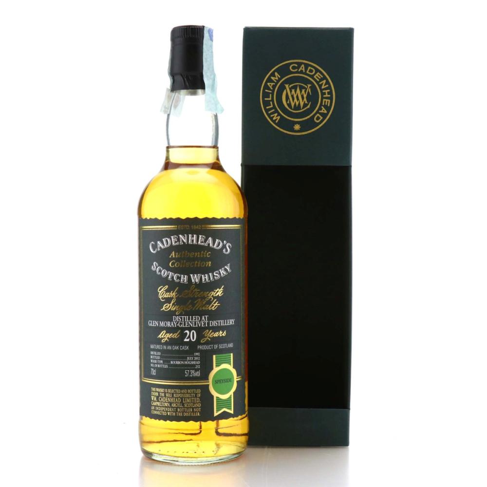 Glen Moray 1992 Cadenhead's 20 Year Old