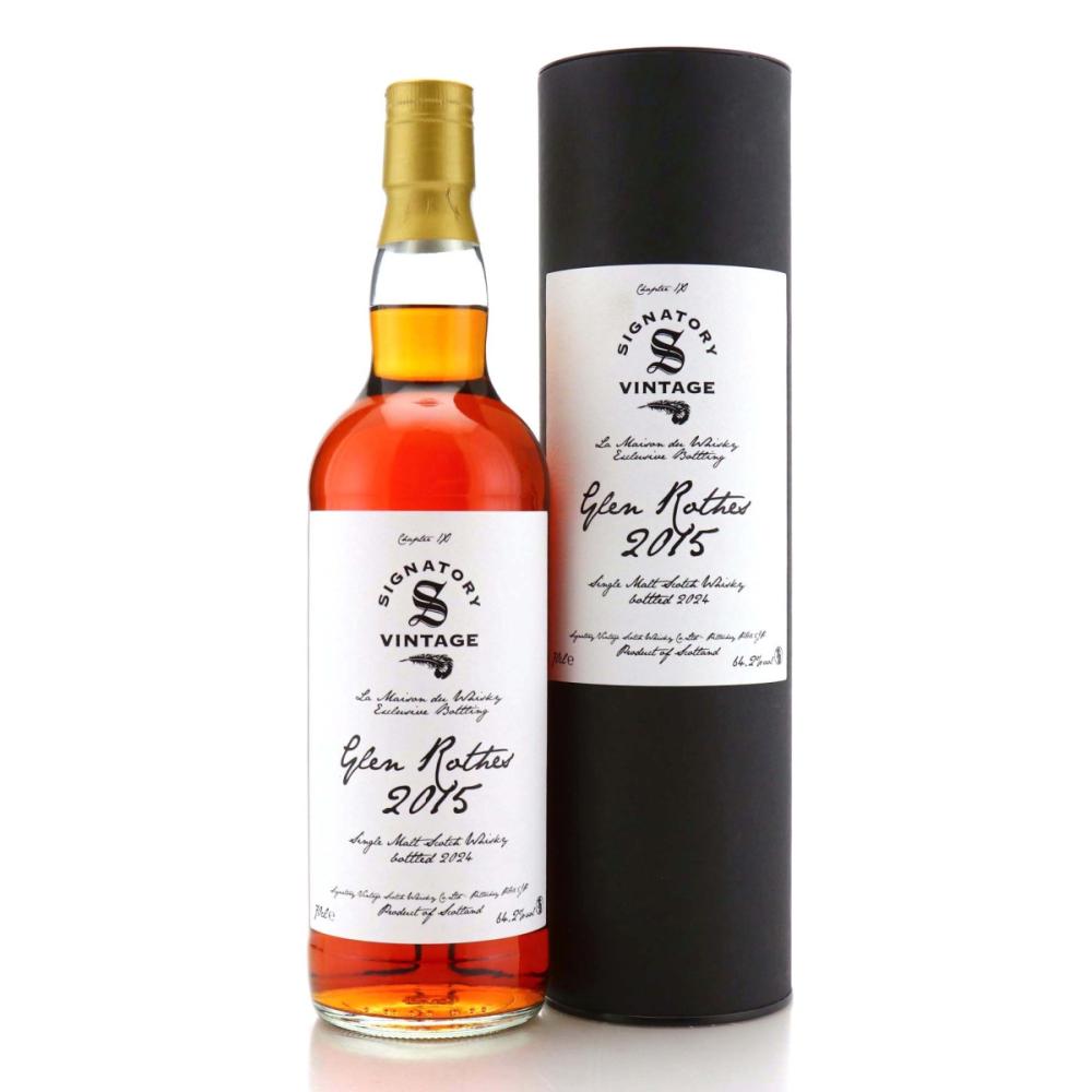 Glenrothes 2015 Signatory Vintage 9 Year Old #18 / Plume Collection Chapter IX