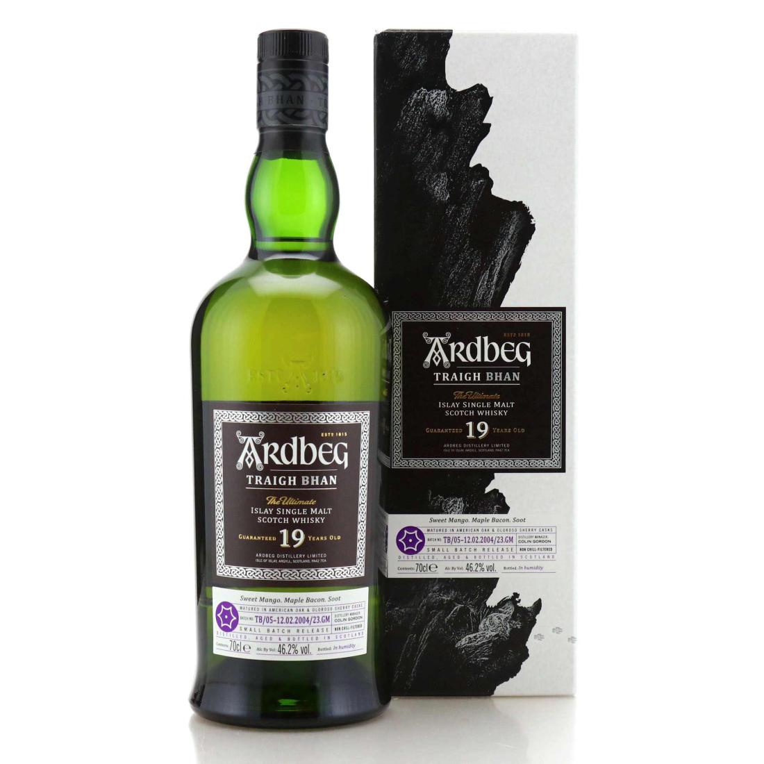 Ardbeg Traigh Bhan 19 Batch No Tb 05