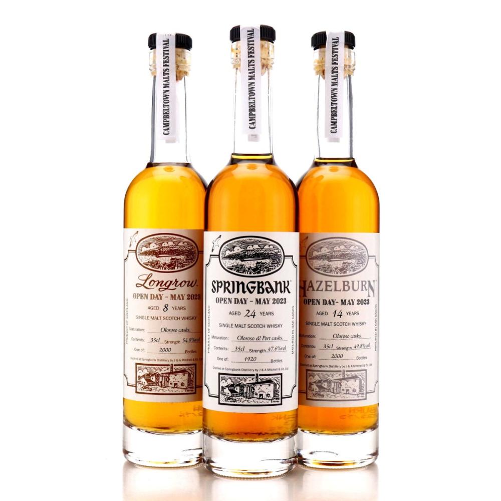 Springbank Open Day Releases 3 x 35cl / Campbeltown Malts Festival 2023